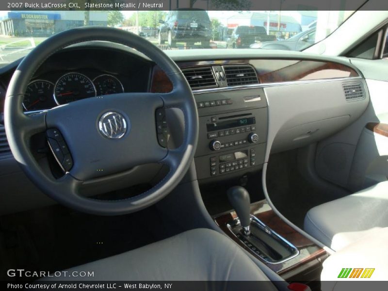 Slatestone Metallic / Neutral 2007 Buick LaCrosse CXL