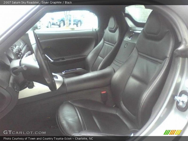 Silver Graphite / Black 2007 Saturn Sky Roadster