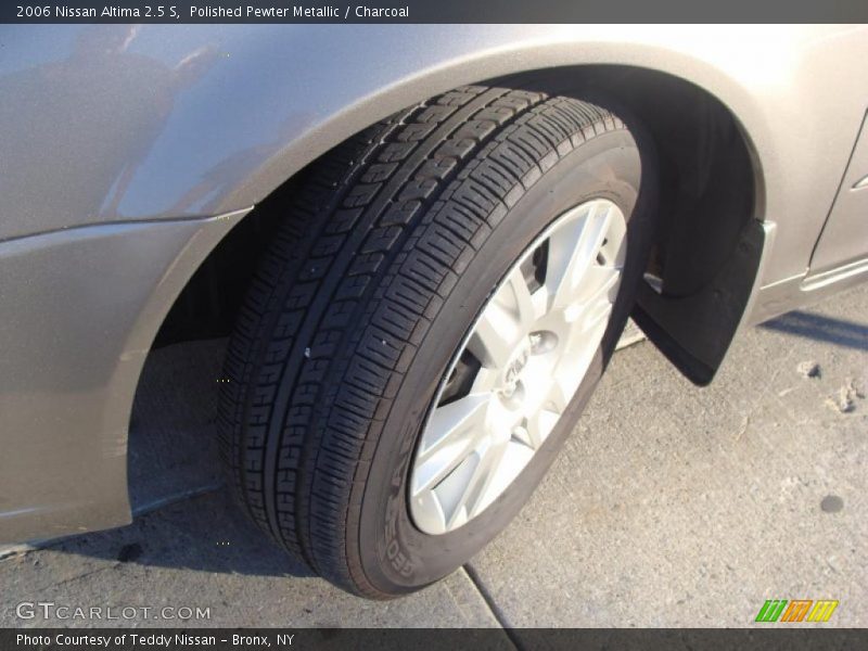 Polished Pewter Metallic / Charcoal 2006 Nissan Altima 2.5 S
