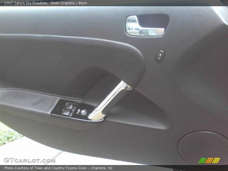 Silver Graphite / Black 2007 Saturn Sky Roadster