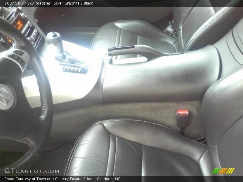 Silver Graphite / Black 2007 Saturn Sky Roadster