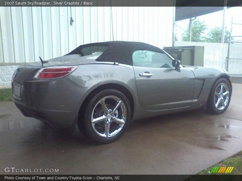 Silver Graphite / Black 2007 Saturn Sky Roadster