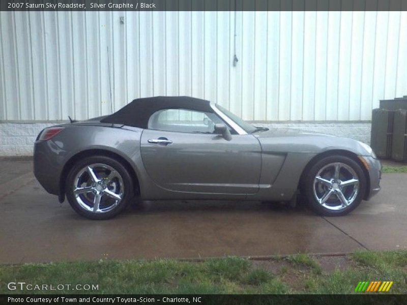 Silver Graphite / Black 2007 Saturn Sky Roadster