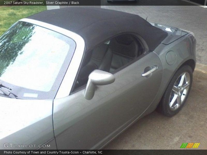 Silver Graphite / Black 2007 Saturn Sky Roadster