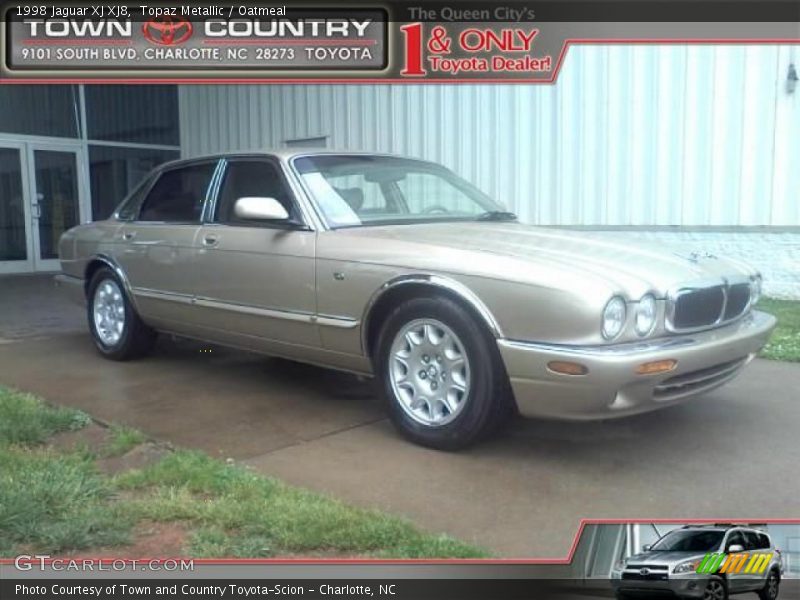 Topaz Metallic / Oatmeal 1998 Jaguar XJ XJ8