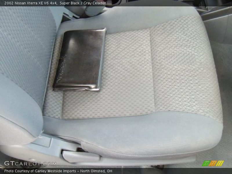 Super Black / Gray Celadon 2002 Nissan Xterra XE V6 4x4