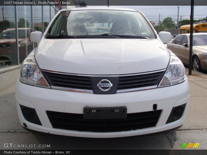 Fresh Powder / Beige 2007 Nissan Versa S