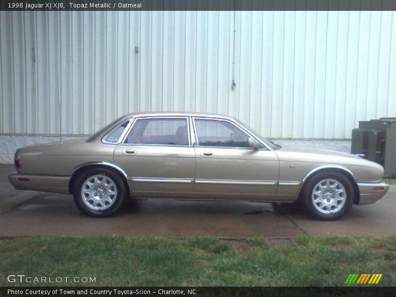 Topaz Metallic / Oatmeal 1998 Jaguar XJ XJ8