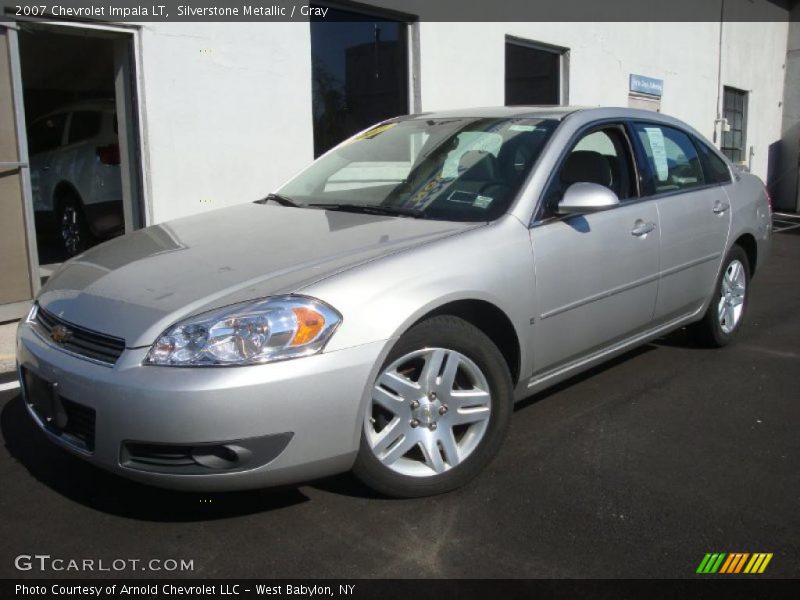 Silverstone Metallic / Gray 2007 Chevrolet Impala LT