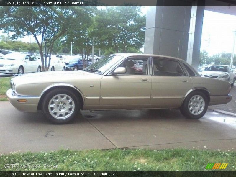 Topaz Metallic / Oatmeal 1998 Jaguar XJ XJ8