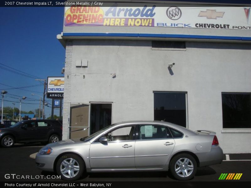 Silverstone Metallic / Gray 2007 Chevrolet Impala LT