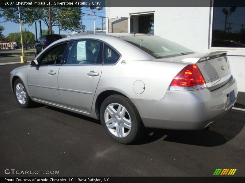 Silverstone Metallic / Gray 2007 Chevrolet Impala LT