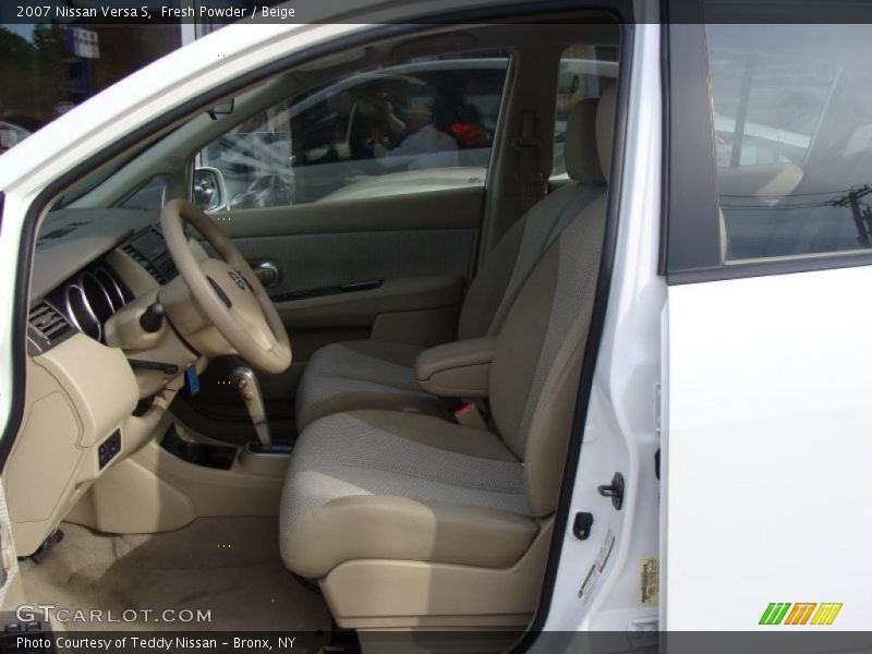 Fresh Powder / Beige 2007 Nissan Versa S