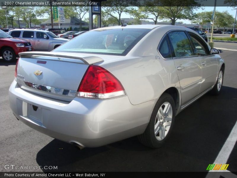 Silverstone Metallic / Gray 2007 Chevrolet Impala LT