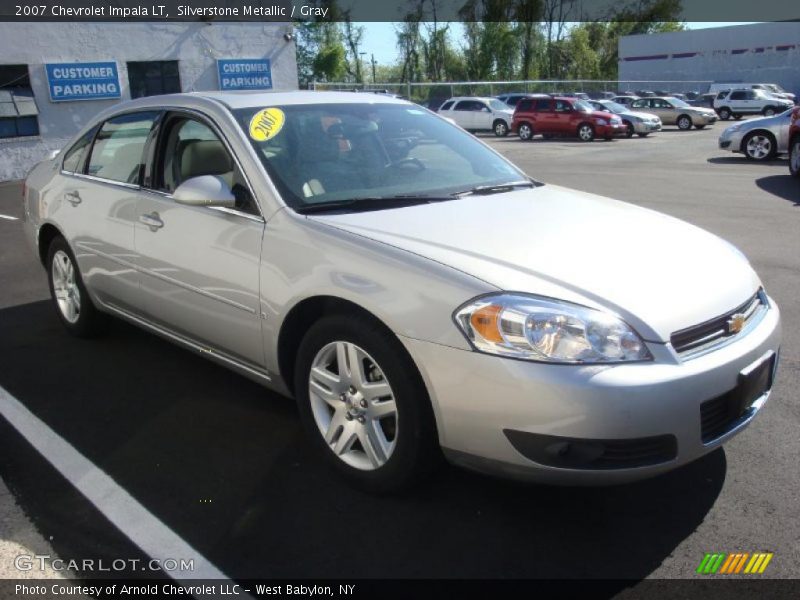 Silverstone Metallic / Gray 2007 Chevrolet Impala LT