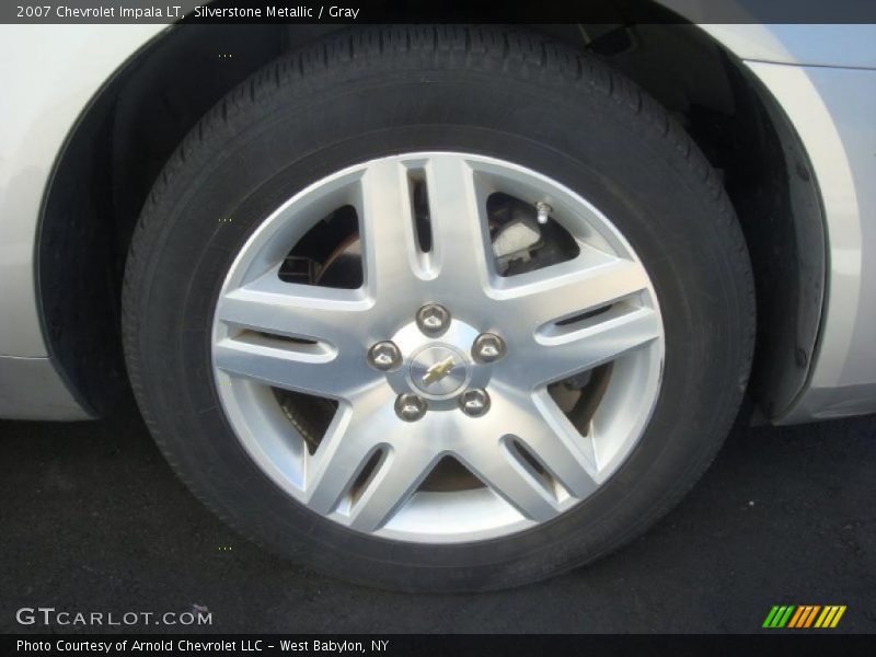 Silverstone Metallic / Gray 2007 Chevrolet Impala LT
