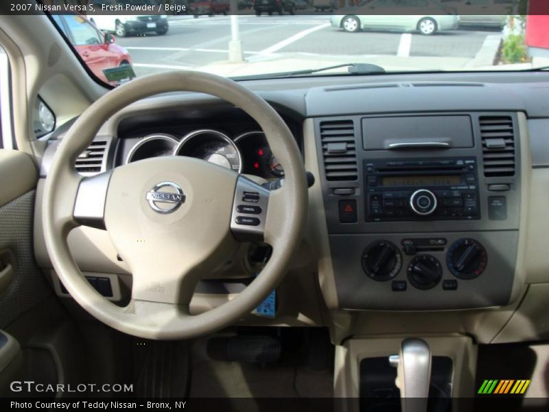 Fresh Powder / Beige 2007 Nissan Versa S