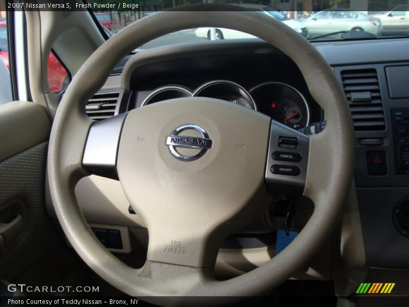 Fresh Powder / Beige 2007 Nissan Versa S