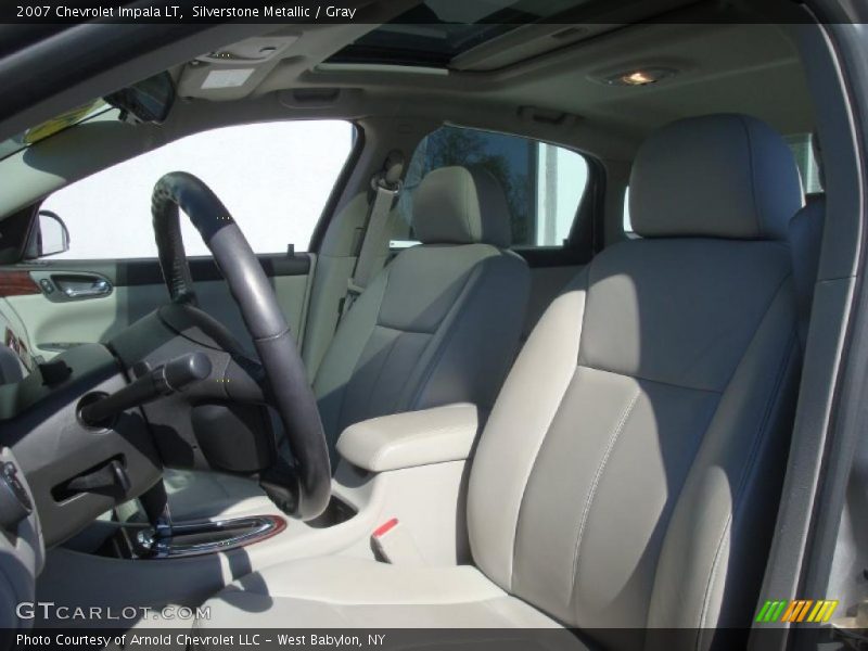 Silverstone Metallic / Gray 2007 Chevrolet Impala LT