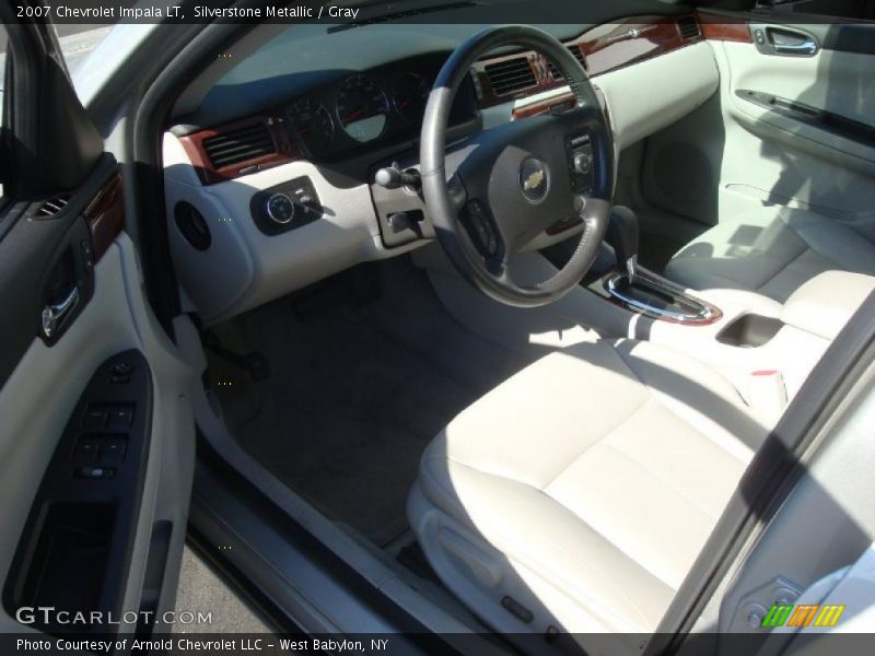 Silverstone Metallic / Gray 2007 Chevrolet Impala LT