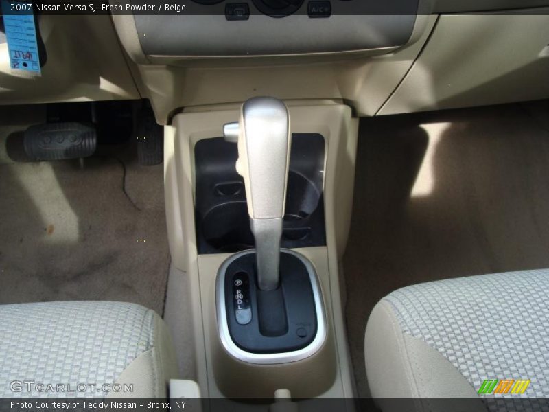 Fresh Powder / Beige 2007 Nissan Versa S