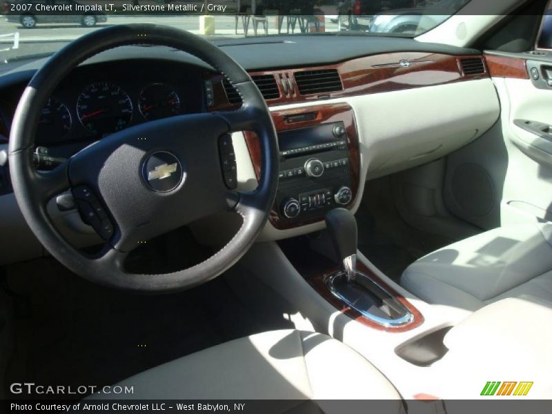 Silverstone Metallic / Gray 2007 Chevrolet Impala LT
