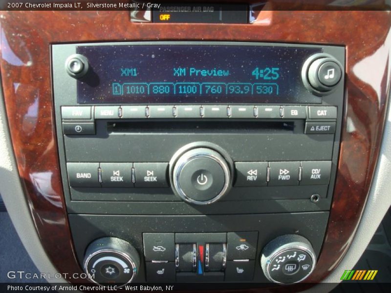 Silverstone Metallic / Gray 2007 Chevrolet Impala LT