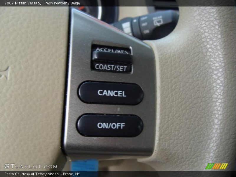 Fresh Powder / Beige 2007 Nissan Versa S