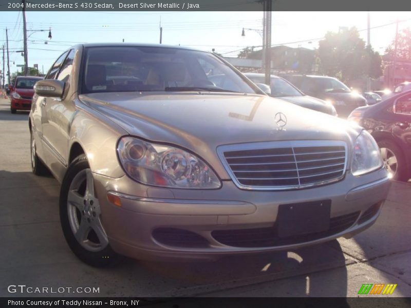 Desert Silver Metallic / Java 2004 Mercedes-Benz S 430 Sedan