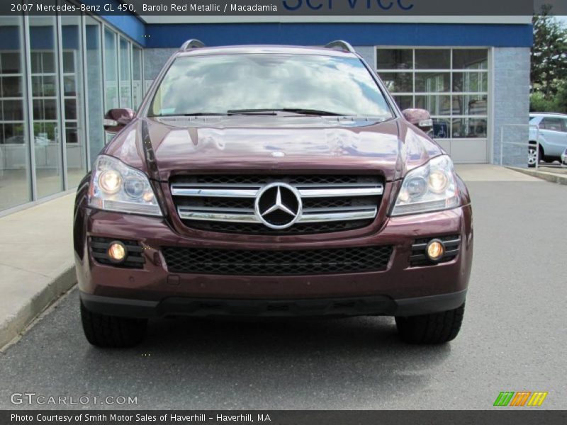 Barolo Red Metallic / Macadamia 2007 Mercedes-Benz GL 450
