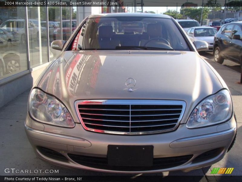 Desert Silver Metallic / Java 2004 Mercedes-Benz S 430 Sedan