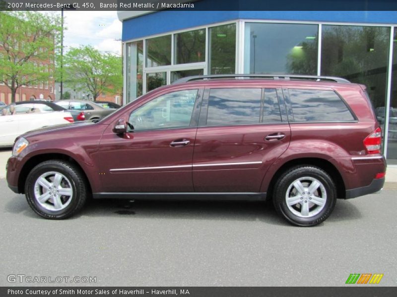 Barolo Red Metallic / Macadamia 2007 Mercedes-Benz GL 450