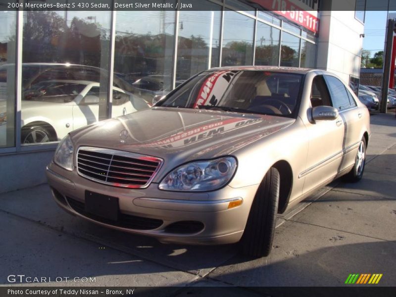 Desert Silver Metallic / Java 2004 Mercedes-Benz S 430 Sedan