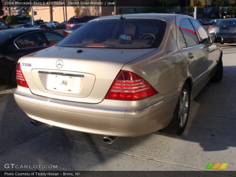 Desert Silver Metallic / Java 2004 Mercedes-Benz S 430 Sedan