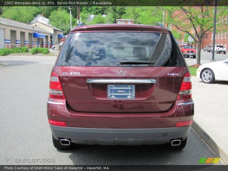 Barolo Red Metallic / Macadamia 2007 Mercedes-Benz GL 450