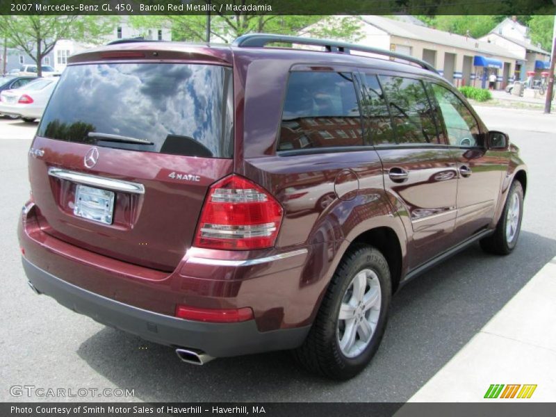 Barolo Red Metallic / Macadamia 2007 Mercedes-Benz GL 450
