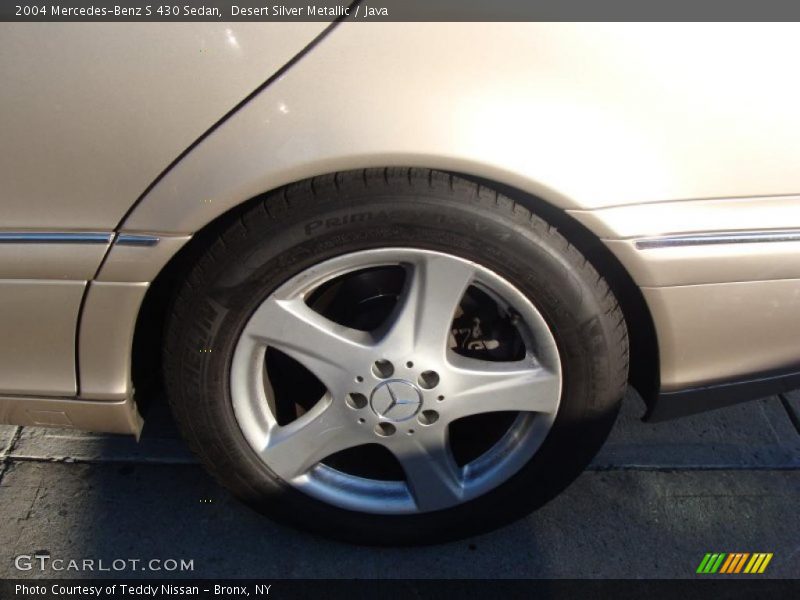 Desert Silver Metallic / Java 2004 Mercedes-Benz S 430 Sedan
