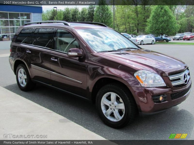 Barolo Red Metallic / Macadamia 2007 Mercedes-Benz GL 450