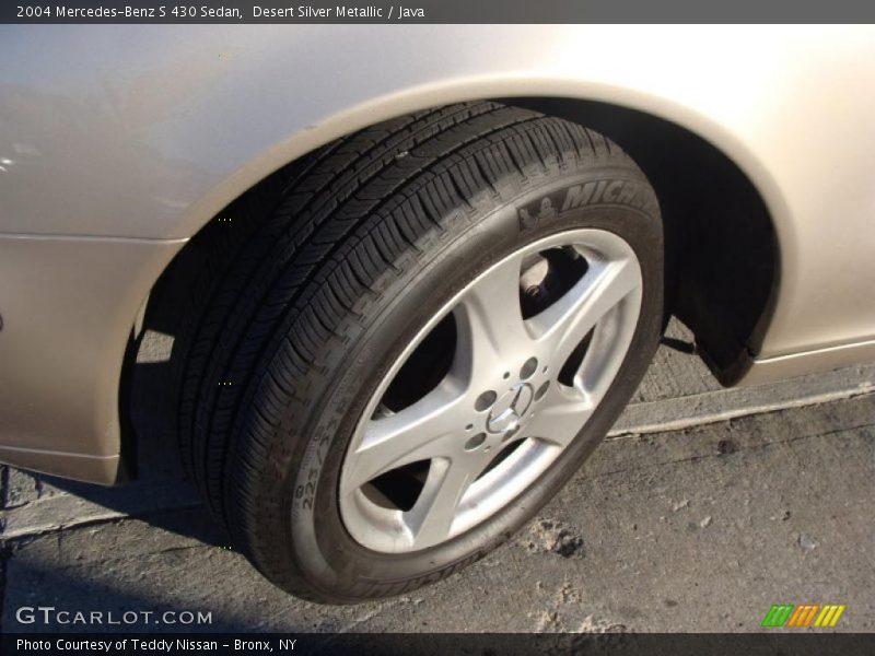 Desert Silver Metallic / Java 2004 Mercedes-Benz S 430 Sedan