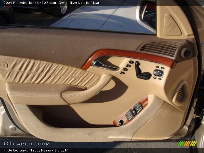 Desert Silver Metallic / Java 2004 Mercedes-Benz S 430 Sedan