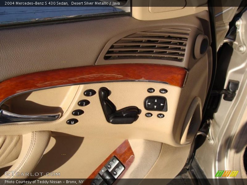 Desert Silver Metallic / Java 2004 Mercedes-Benz S 430 Sedan