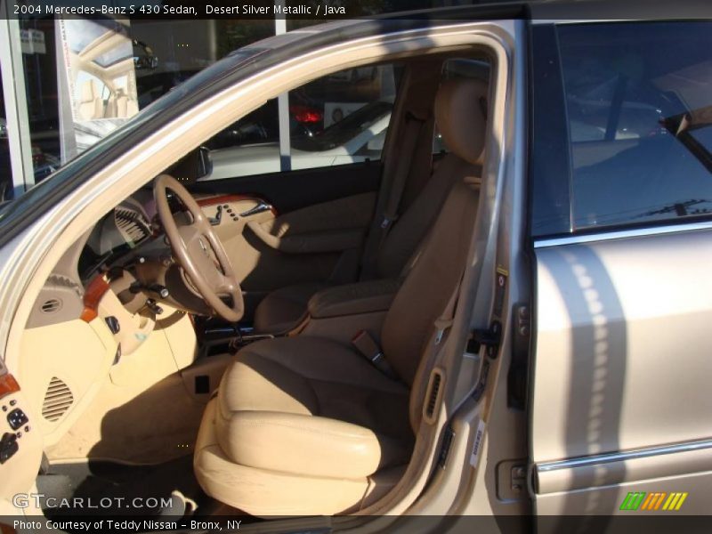 Desert Silver Metallic / Java 2004 Mercedes-Benz S 430 Sedan
