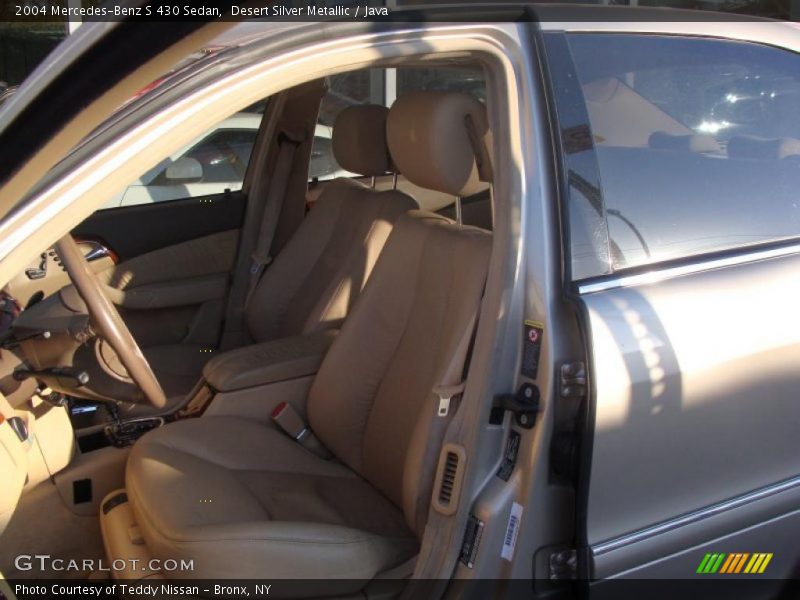 Desert Silver Metallic / Java 2004 Mercedes-Benz S 430 Sedan