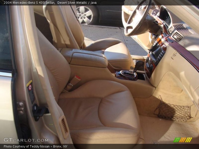 Desert Silver Metallic / Java 2004 Mercedes-Benz S 430 Sedan