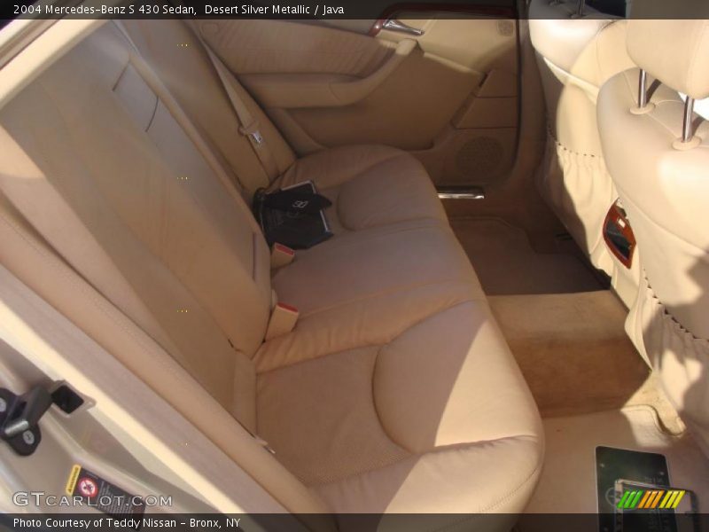 Desert Silver Metallic / Java 2004 Mercedes-Benz S 430 Sedan