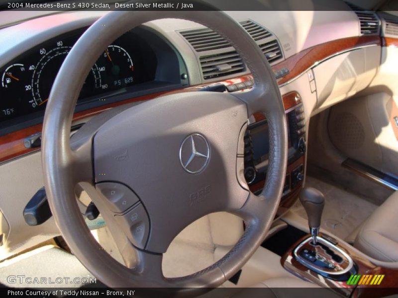 Desert Silver Metallic / Java 2004 Mercedes-Benz S 430 Sedan