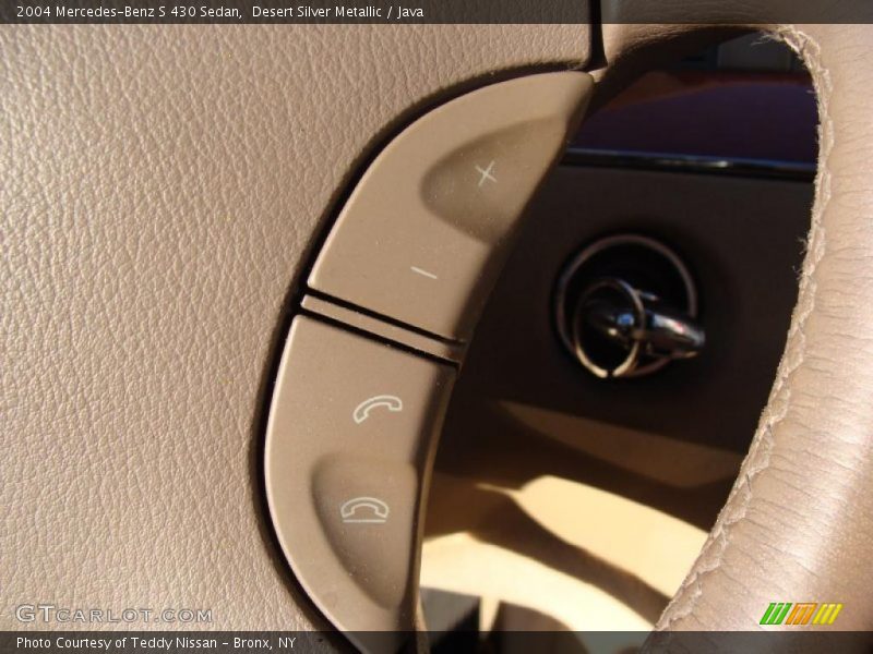 Desert Silver Metallic / Java 2004 Mercedes-Benz S 430 Sedan