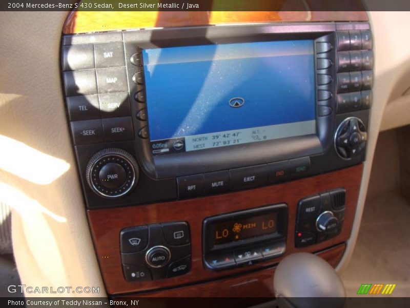 Desert Silver Metallic / Java 2004 Mercedes-Benz S 430 Sedan