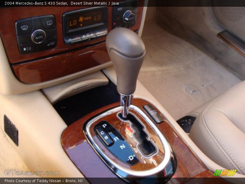 Desert Silver Metallic / Java 2004 Mercedes-Benz S 430 Sedan