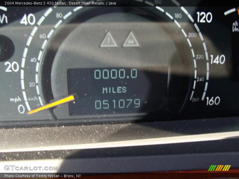 Desert Silver Metallic / Java 2004 Mercedes-Benz S 430 Sedan